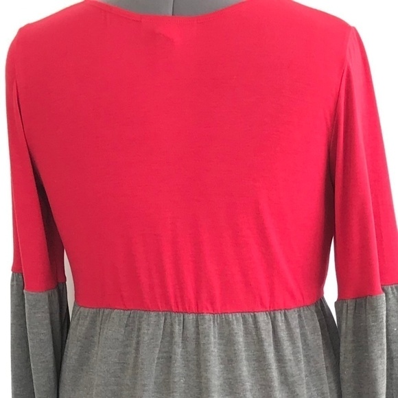 Chadwick's Wide Stripe Bell Sleeve Dress - Picture 4 of 8